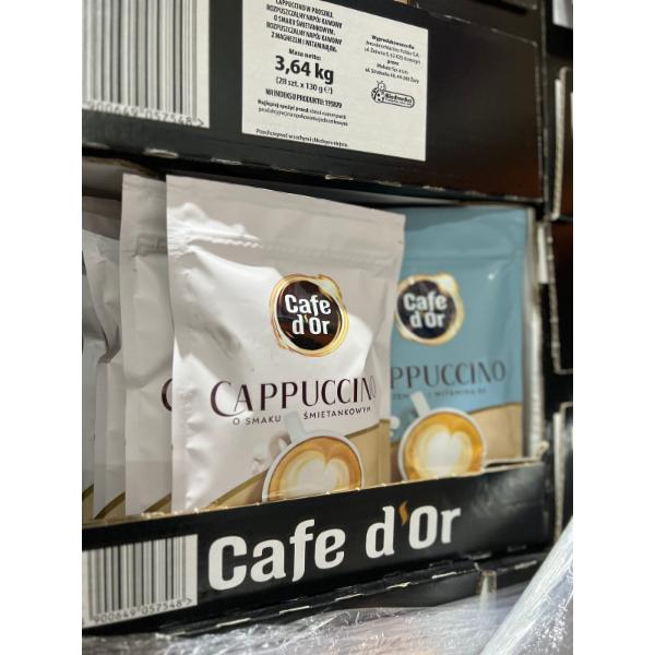 Cafe d'Or Bilanciato 1 kg, Cafe d'Or Crema / Espresso, 100% Arabica (BOX) 500 g, Cafe d'Or cappuccino 130 g, Cafe d'Or Gold 345 ml, Cafe d'Or Crema 160 g, Cafe d'Or Cremista do Kawy 200 g